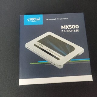 Crucial mx500 500GB 2.5inch SSD(PC周辺機器)