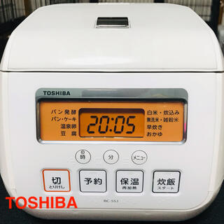 トウシバ(東芝)の【pop様専用】TOSHIBA 炊飯器（3合）(炊飯器)
