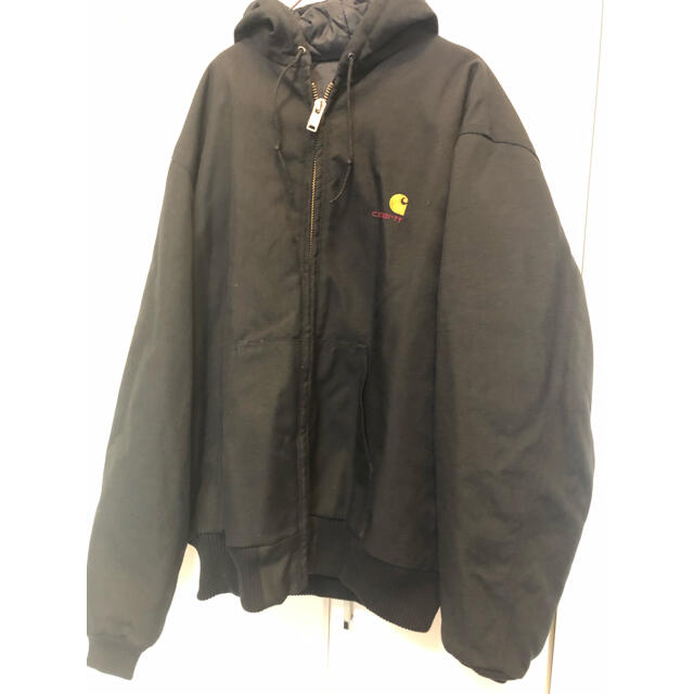 carhartt(カーハート)のcarharttの中綿ジャケット　黒 メンズのジャケット/アウター(ダウンジャケット)の商品写真