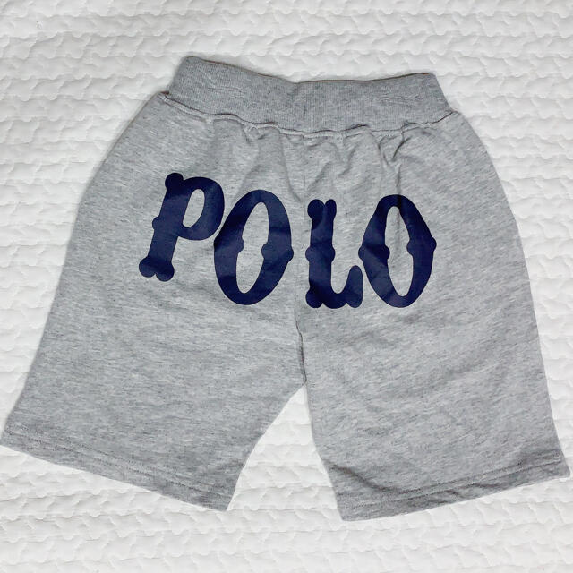 Ralph Lauren(ラルフローレン)のPOLO ハーフパンツ グレー キッズ/ベビー/マタニティのキッズ服男の子用(90cm~)(パンツ/スパッツ)の商品写真