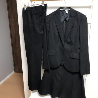 スーツカンパニー(THE SUIT COMPANY)の【状態確認】スーツカンパニー　レディーススーツ3点セット(スーツ)