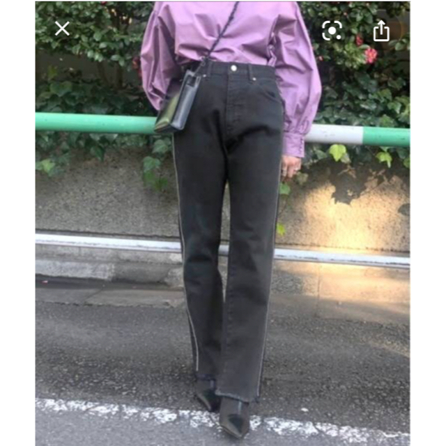 Ameri VINTAGE(アメリヴィンテージ)のAmeri VINTAGE デニム　ニット レディースのパンツ(デニム/ジーンズ)の商品写真