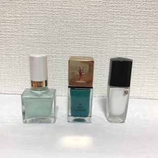 イヴサンローランボーテ(Yves Saint Laurent Beaute)のイヴ・サンローラン　マックスファクター　ランコム　マニキュア　3色セット(マニキュア)