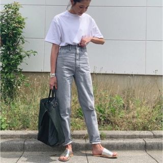 ブラックバイマウジー(BLACK by moussy)のモコ様専用　ニットとロンTとポーチ(デニム/ジーンズ)