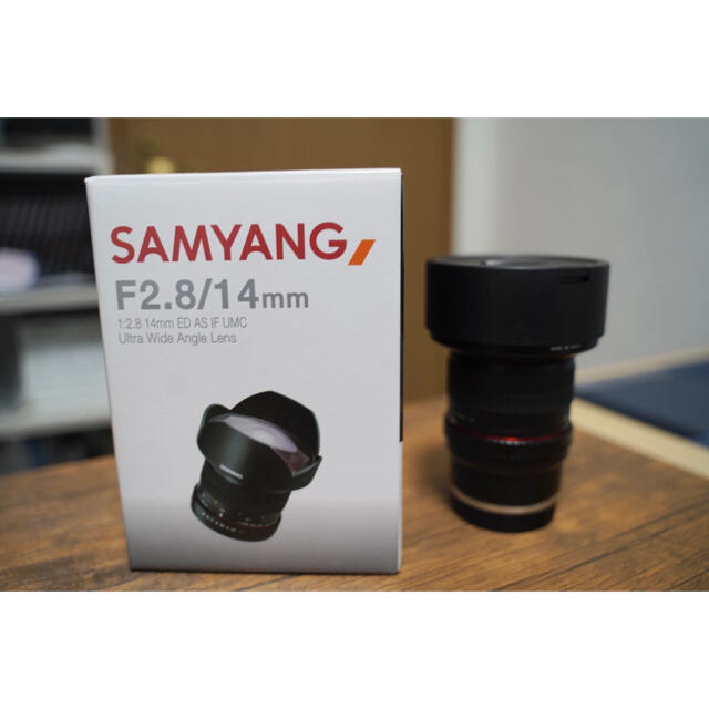 SAMYANG(サムヤン 14mm f2.8 sony eマウント　超広角レンズ