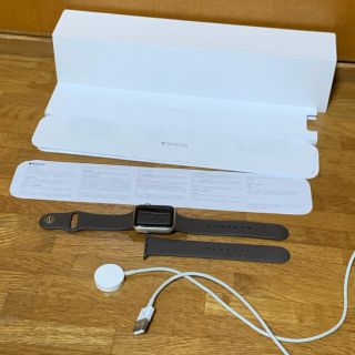 アップルウォッチ(Apple Watch)のApple Watch series2 42mm ゴールド(腕時計(デジタル))