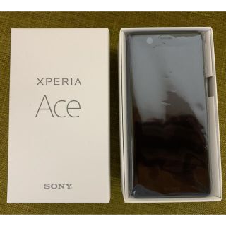 エクスペリア(Xperia)のXperia Ace (エクスペリア エース)  ブラック　SIMフリー版(スマートフォン本体)