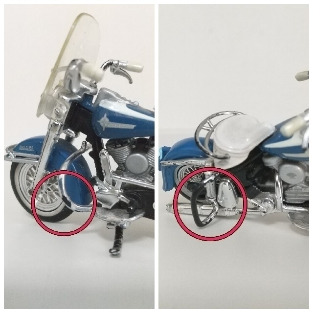 Harley Davidson - ハーレーダビッドソン FLH 1/24 フィギュア Harley Davidson - ハーレーダビッドソン FLH 1/24 フィギュア