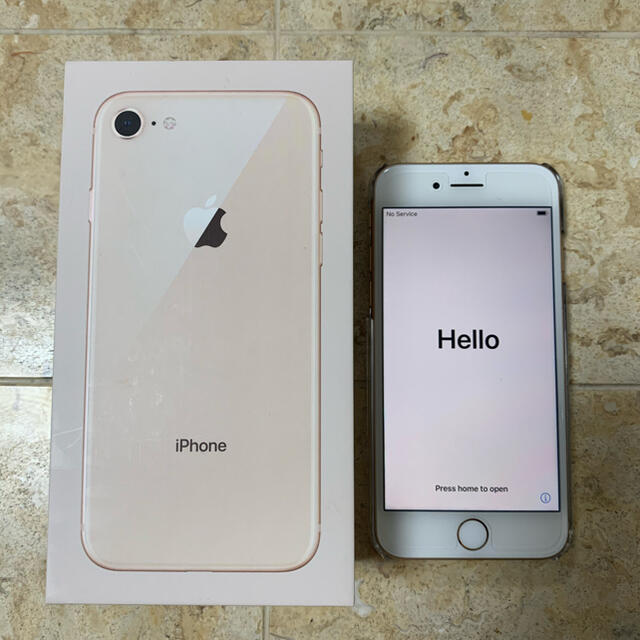 iPhone8 256GB GOLD SIMフリー