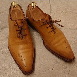 サントーニ(Santoni)のSANTONI  ファットアマーノ ノルベジェーゼ革靴 ビジネスシューズ(ドレス/ビジネス)