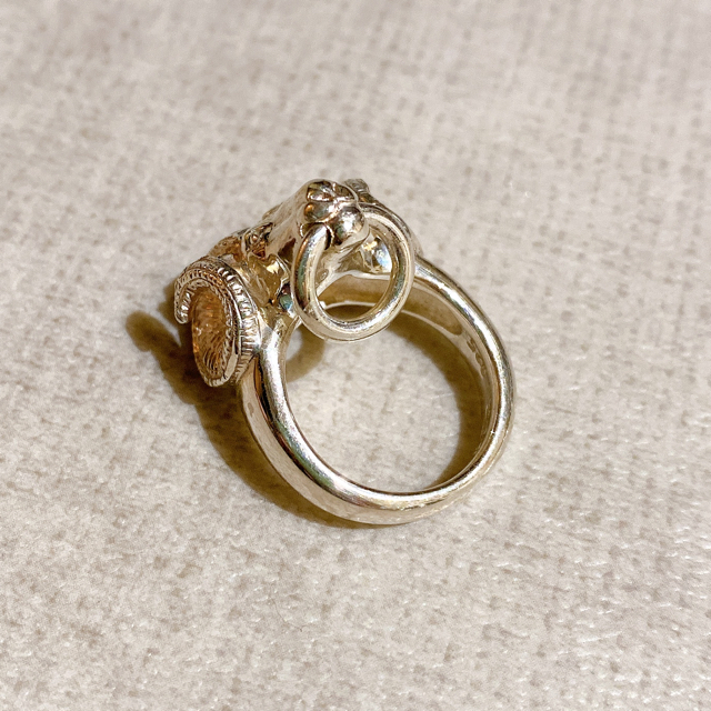 VINTAGE 1995 TIFFANY ドアノッカー リング ボーンカフ ID VINTAGE 1995 TIFFANY ドアノッカー リング ボーンカフ ID