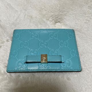 グッチ(Gucci)のお値下交渉可꙳★*ﾟGUCCI 定期入れ(名刺入れ/定期入れ)