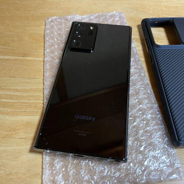 注目 Galaxy Note simフリー au　SCG06 5G Ultra 20 スマートフォン本体