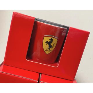 フェラーリ(Ferrari)の値下げ【新品】Ferrari フェラーリ オフィシャルマグカップ 赤(グラス/カップ)