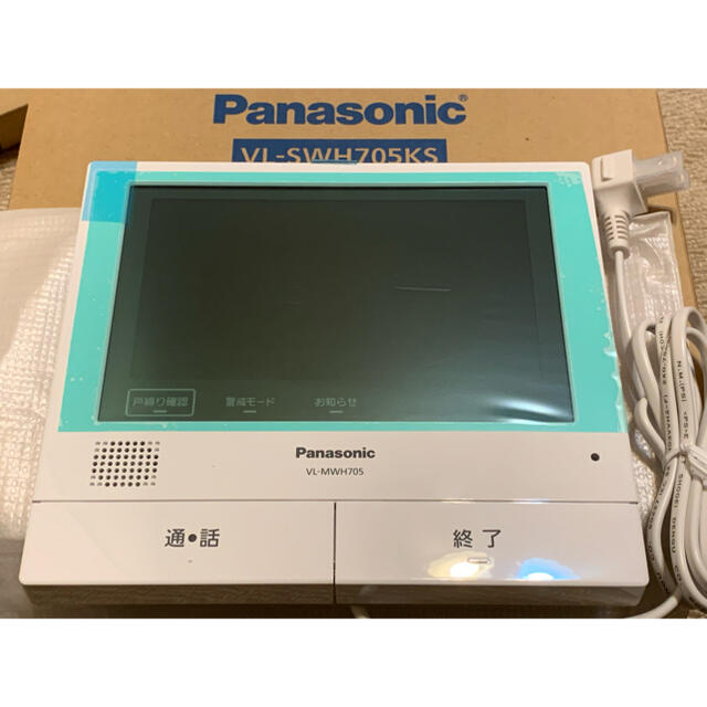 Panasonic VL-MWH705K ワイヤレスカラーモニター付テレビドアホンの親機の通販 by のん's shop｜パナソニックならラクマ