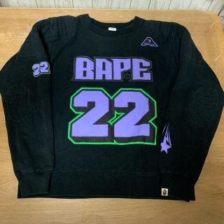 アベイシングエイプ(A BATHING APE)のBAPE アメフトスウェット(スウェット)