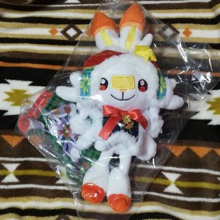 新品未開封　Pokémon Christmas Wonderland　ヒバニー(ぬいぐるみ)