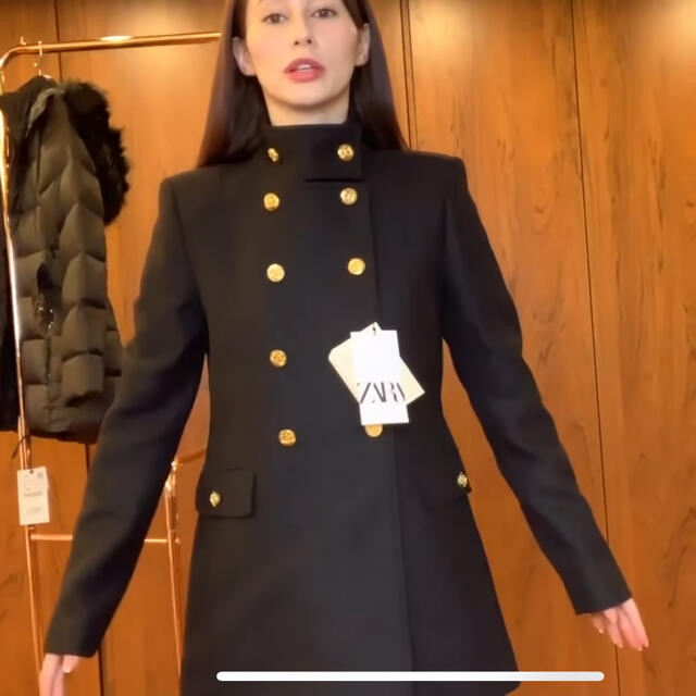 ZARA ウール コート ダレノガレ明美 着用 uSctOPYIMd