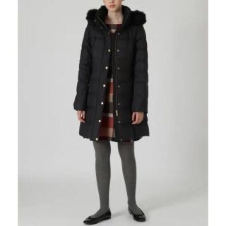 バーバリーブルーレーベル(BURBERRY BLUE LABEL)の【期間限定セール】新品　ブルーレーベル　クレストブリッジ　ダウンコート　黒(ダウンコート)