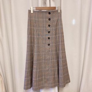 ジルバイジルスチュアート(JILL by JILLSTUART)のジルバイ♡ ミモレ丈チェックスカート(ロングスカート)