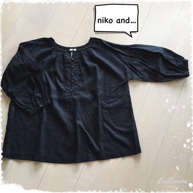 niko and...(ニコアンド)のniko and…7部袖綿麻po レディースのトップス(シャツ/ブラウス(長袖/七分))の商品写真