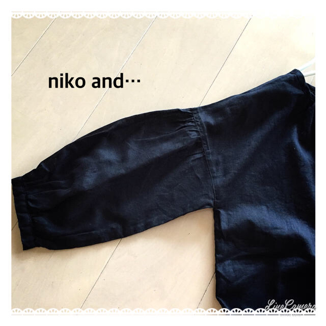 niko and...(ニコアンド)のniko and…7部袖綿麻po レディースのトップス(シャツ/ブラウス(長袖/七分))の商品写真