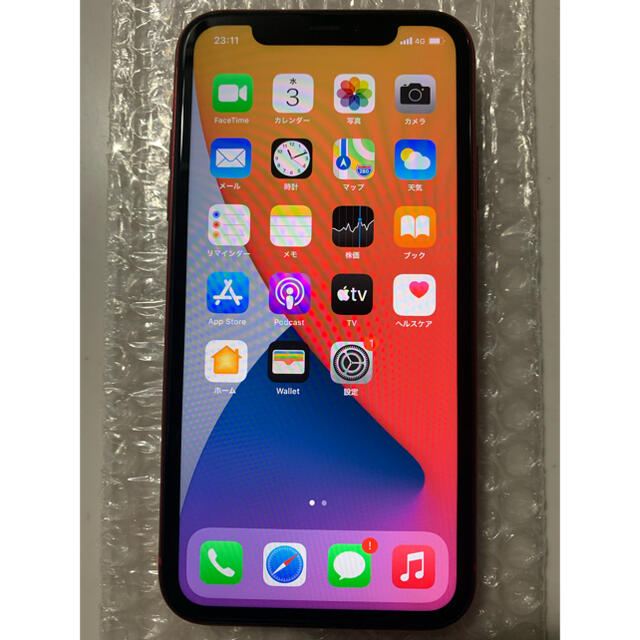 iPhone11 64GB レッド　SIMフリー