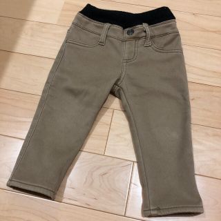 シマムラ(しまむら)の裏起毛　　パンツ　　80 ベージュ　　しまむら(パンツ)