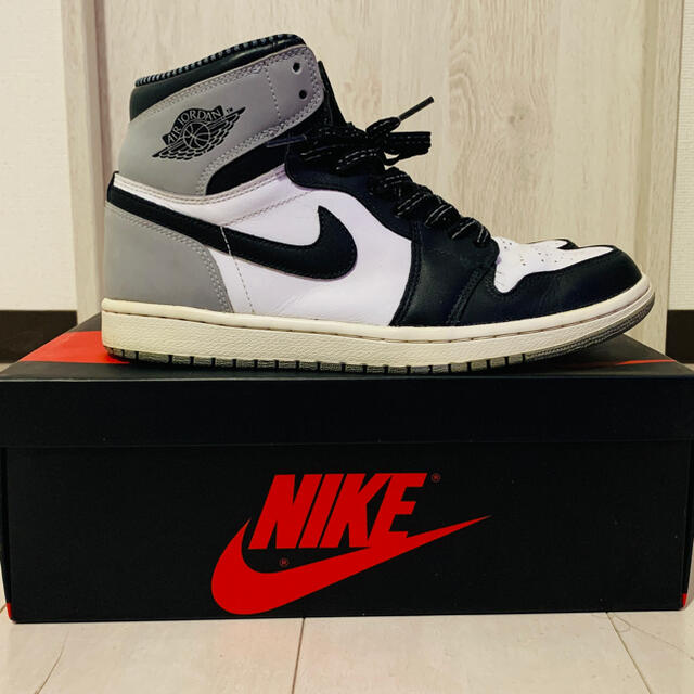 靴/シューズNIKE AIR JORDAN 1 RETRO HIGH OG BARONS