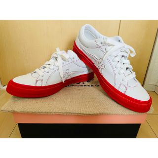 コンバース(CONVERSE)のCONVERSE×Golf Le Fleur Red 27cm【国内未発売】(スニーカー)