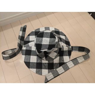 ザラ(ZARA)の【美品】Zara/ザラ　ブロックチェック　ハット(ハット)