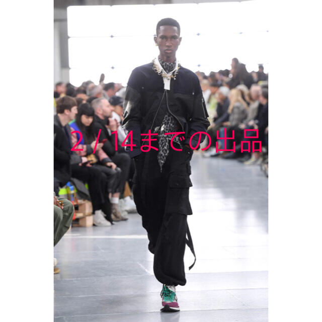 sacai 20aw カーゴパンツ　2/14まで