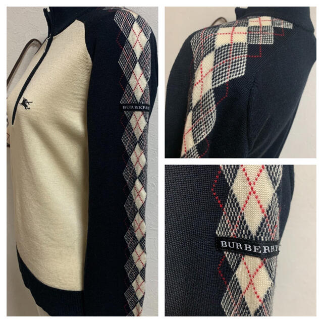 BURBERRY(バーバリー)のBurberry golf☆長袖ニットⓂ︎ レディースのトップス(ニット/セーター)の商品写真