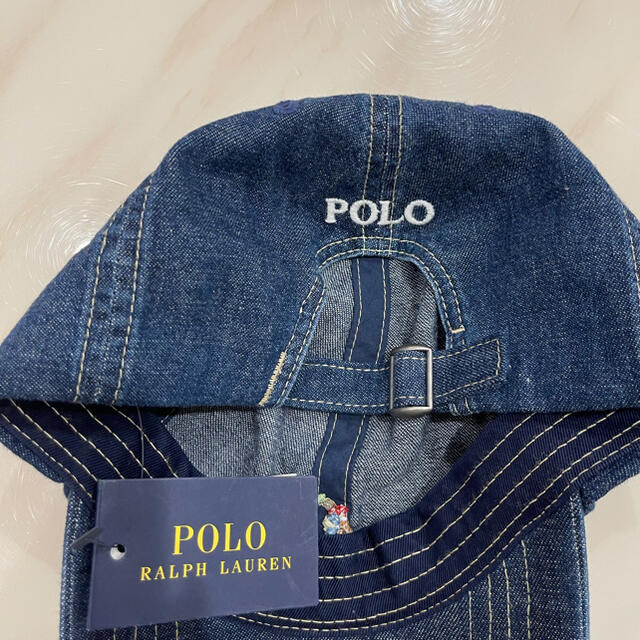 POLO RALPH LAUREN(ポロラルフローレン)の新品未使用　Ralph Lauren帽子 レディースの帽子(キャップ)の商品写真