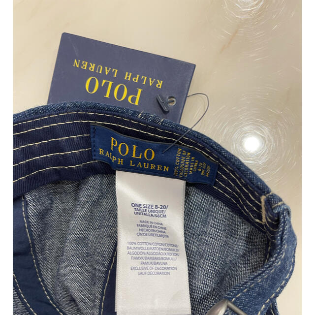 POLO RALPH LAUREN(ポロラルフローレン)の新品未使用　Ralph Lauren帽子 レディースの帽子(キャップ)の商品写真