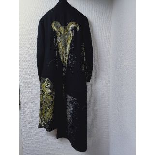 【求】yohji yamamoto pour homme 19aw 金刺繍コートチェスターコート