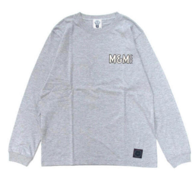 m&m PRINT L/S TEE グレーM 木村拓哉 キムタク 3