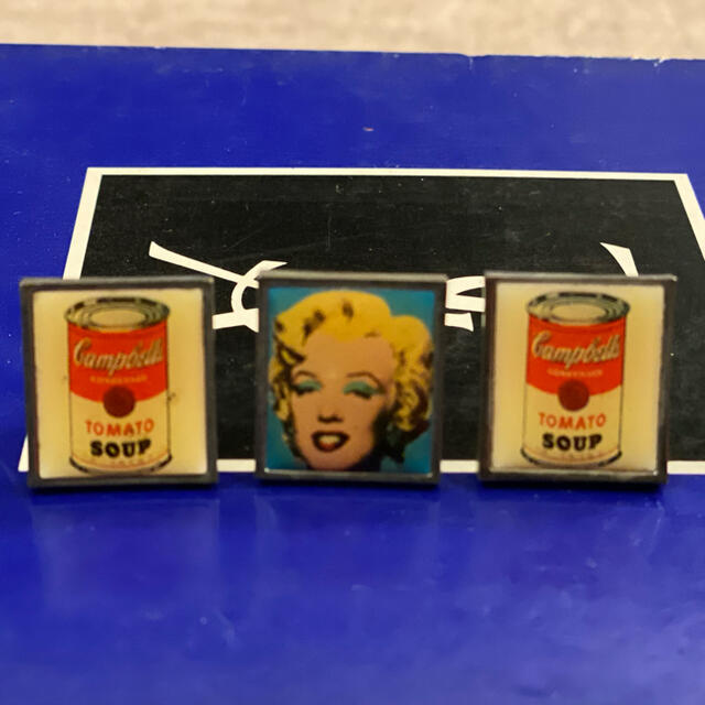 西日本産 Andy Warhol カフス レア カフリンクス 3つset - ecotours-of