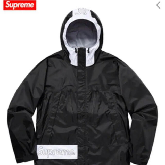 Supreme Taped Seam Anorak M Black シュプリーム