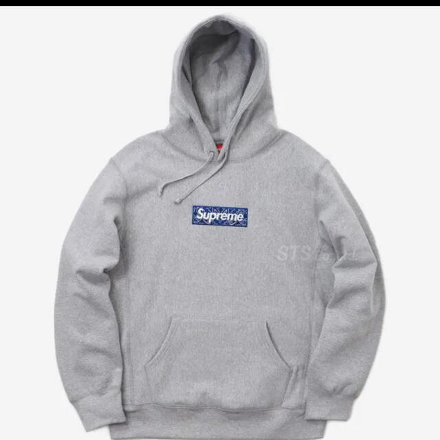 メンズsupreme bandana box logo hooded