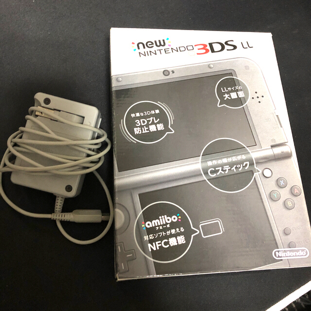 Nintendo New3DSLL 美品 箱あり 完備品 ソフト3本セット