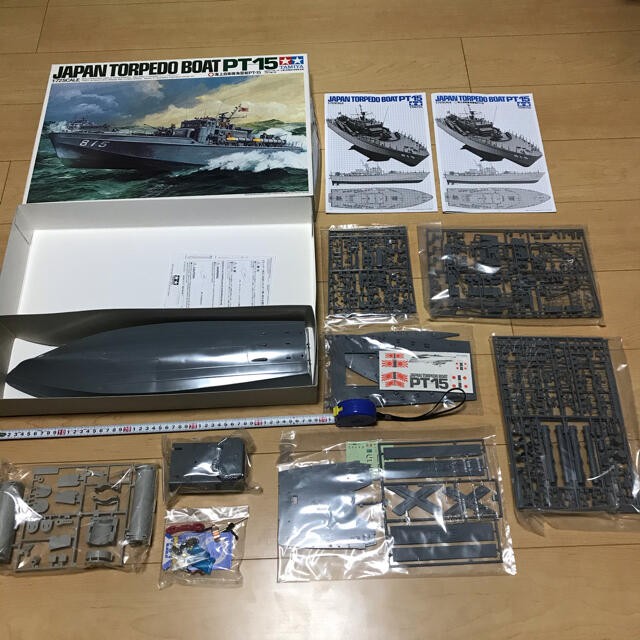 TAMIYA 1/72 海上自衛隊魚雷艇 PT-15 モーターライズ プラモデル