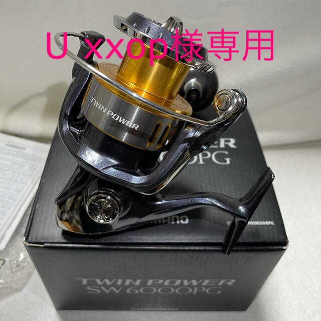 シマノツインパワーSW 6000PG SHIMANO TWIN POWER - リール