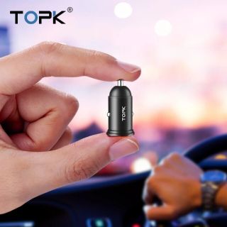 TOPK  USB シガーソケット(車内アクセサリ)