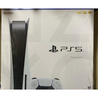 プレイステーション(PlayStation)のPS5 PlayStation5 本体 ディスクドライブ搭載モデル　新品未使用(家庭用ゲーム機本体)