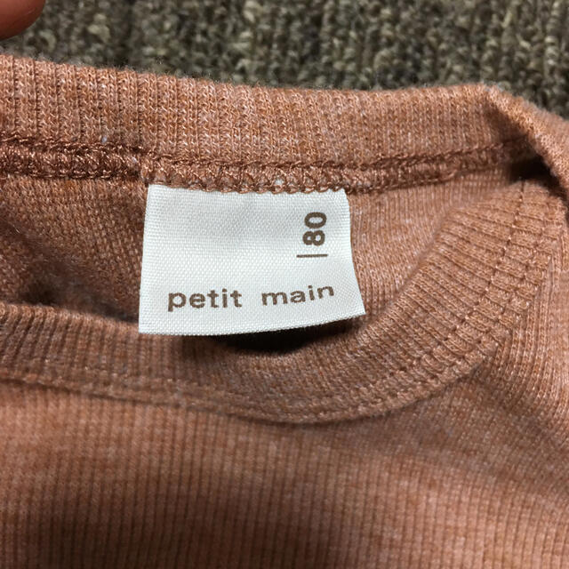 petit main - 【petit main】ロンパース 80サイズの通販 by R shop｜プティマインならラクマ