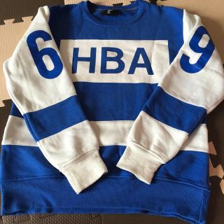 HOOD BY AIR. - HBA💜トレーナーの通販 by hii's shop***｜フードバイ