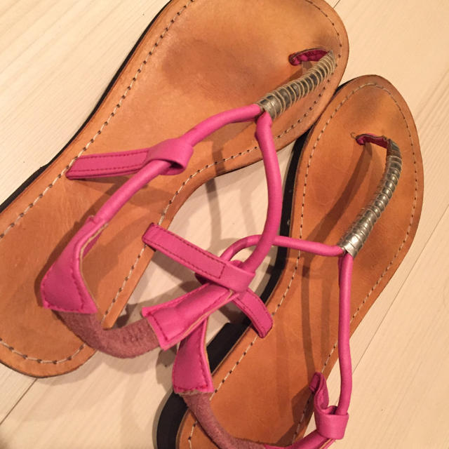 インポート ピンク サンダル♡ レディースの靴/シューズ(サンダル)の商品写真