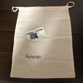 イソップ(Aesop)のAesop 巾着大　おまけ付き(ポーチ)