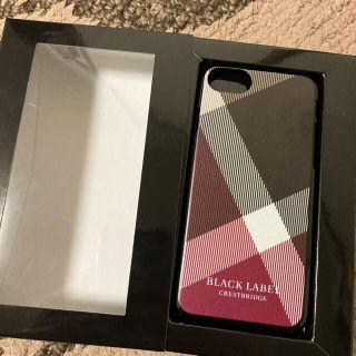 ブラックレーベルクレストブリッジ(BLACK LABEL CRESTBRIDGE)のブラックレーベル　スマホケース　新品　未使用品(iPhoneケース)